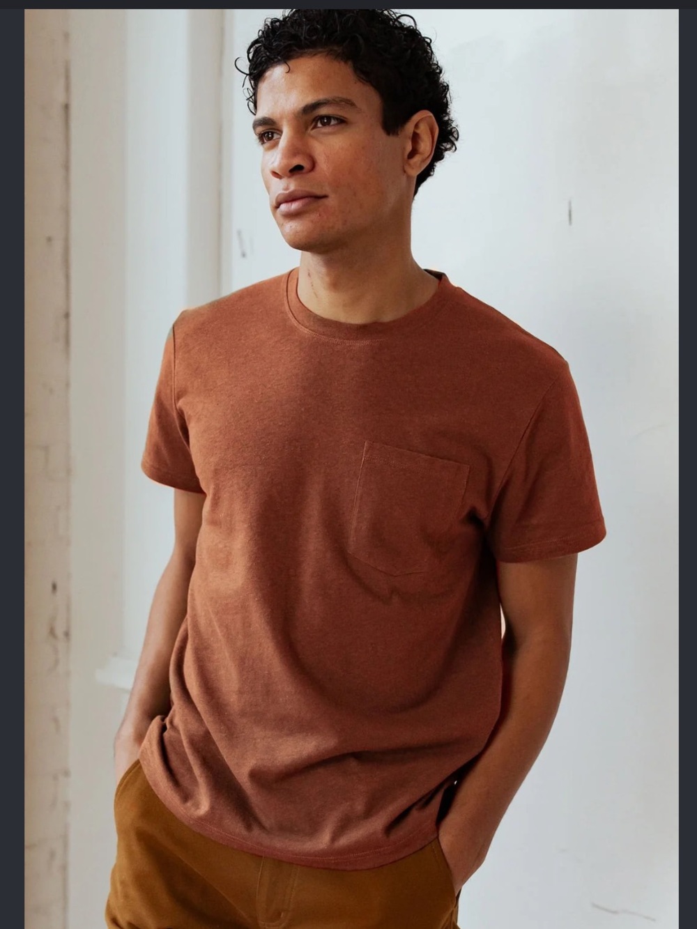 Bridge & Burn The Organic Hemp Pocket Tee